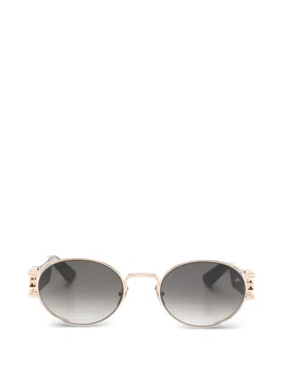 Maybach Eyewear The Drive I Oval-frame Sunglasses In Gold