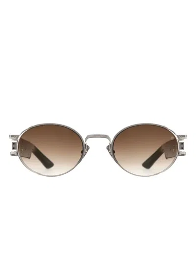 Maybach Eyewear The Drive Sunglasses In Silver