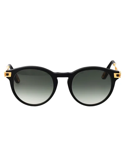 Maybach Eyewear The Expert Iii Sunglasses In Matte Black Gold