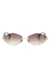 Maybach Eyewear The Idol I Sonnenbrille In Silber