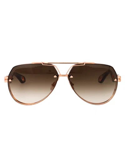 Maybach Eyewear The King I Sunglasses In Brown