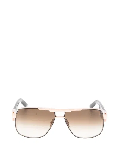 Maybach Eyewear The King Iv 飞行员太阳眼镜 In Pink