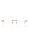 Maybach Eyewear The Visionist I Glasses In ピンク