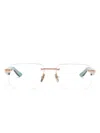 Maybach Eyewear The Visionist I Glasses In ピンク