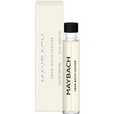 Maybach Unisex Snow White Leather Edp 0.05 oz Fragrances 3595471095657