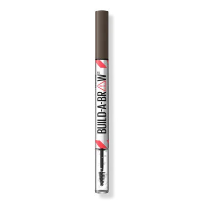 Maybelline Build-a-brow 2-in-1 Brow Pen And Sealing Gel - Black Brown In Multi