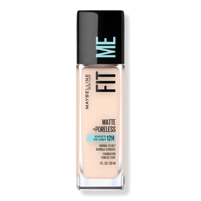 Maybelline Fit Me Matte + Poreless Liquid Foundation - Fair Porcelain 102
