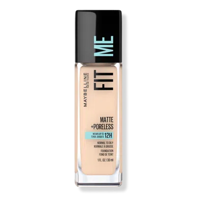 Maybelline Fit Me Matte + Poreless Liquid Foundation - Natural Ivory 112