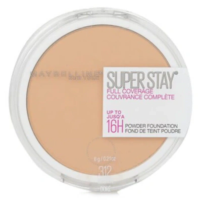 Maybelline Ladies Super Stay Full Coverage Powder Foundation 0.21 oz # 312 Golden Makeup 04155456287