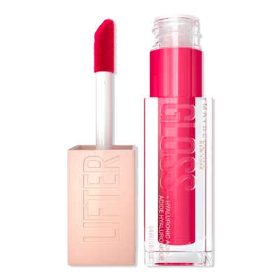 Maybelline Lifter Gloss Candy Drop Lip Gloss With Hyaluronic Acid - Bubblegum In Pink