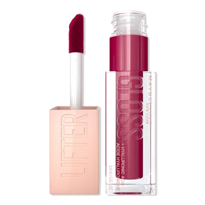 Maybelline Lifter Gloss Candy Drop Lip Gloss With Hyaluronic Acid - Taffy In Pink