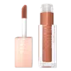 Maybelline Lifter Gloss Honey'd Lip Gloss With Hyaluronic Acid - Toffee In Brown
