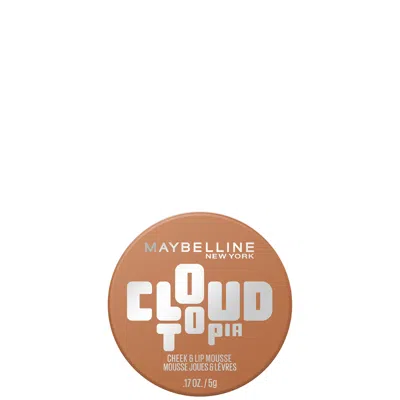 Maybelline New York Cloudtopia Blush Cheek & Lip Mousse Up To 14h Cheek Colour (various Shades) - 12 Toasted Sk