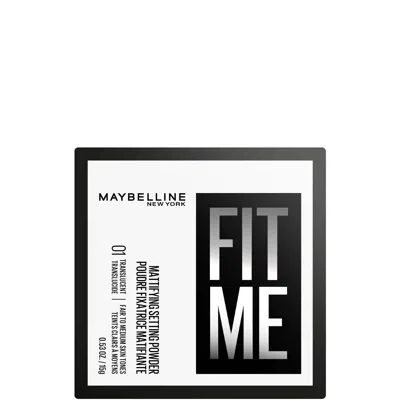 Maybelline New York Fit Me Loose Powder Loose Powder, Shade: Translucent (various Shades) - Translucent In Transparent