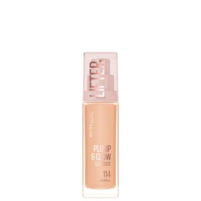 Maybelline New York Lifter Lifter Plump & Glow Foundation (various Shades) - 114