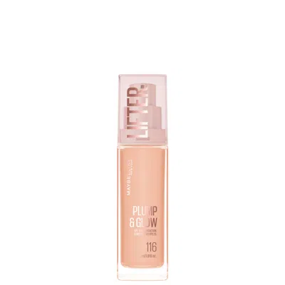 Maybelline New York Lifter Lifter Plump & Glow Foundation (various Shades) - 116 In Yellow
