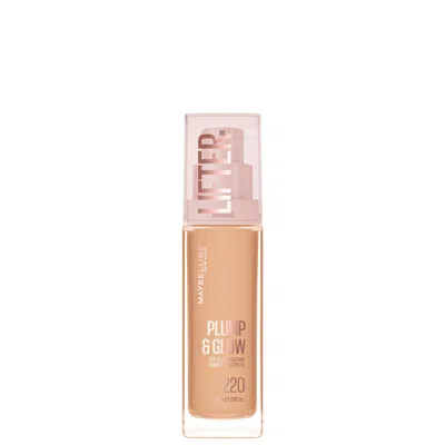 Maybelline New York Lifter Lifter Plump & Glow Foundation (various Shades) - 220 In Blue