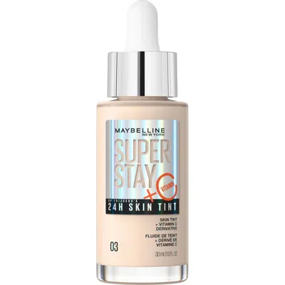 Maybelline Super Stay Up To 24h Skin Tint Foundation + Vitamin C 30ml (various Shades) - 3