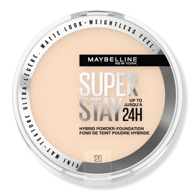 Maybelline Super Stay Up To 24hr Hybrid Powder-foundation - 120 In Green