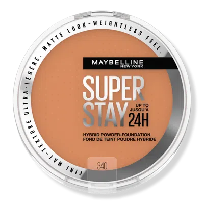 Maybelline Super Stay Up To 24hr Hybrid Powder-foundation - 340 In Red