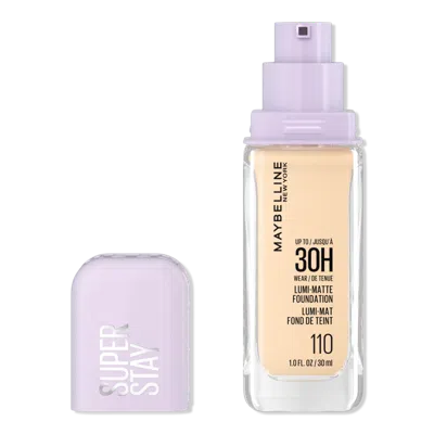Maybelline Super Stay Up To 30hr Wear Lumi-matte Longwear Foundation - 110