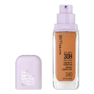 Maybelline Super Stay Up To 30hr Wear Lumi-matte Longwear Foundation - 340 In Red