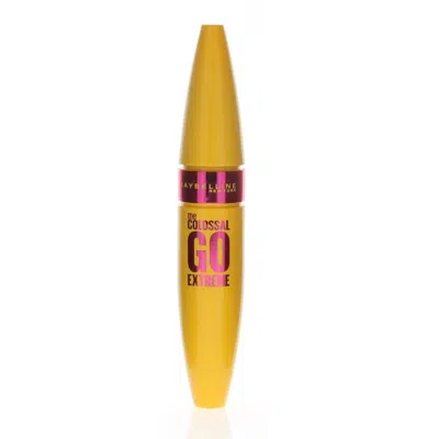 Maybelline The Colossal Go Extreme Mascara 0.32 oz Very Black Makeup 0070018004376 In Transparent