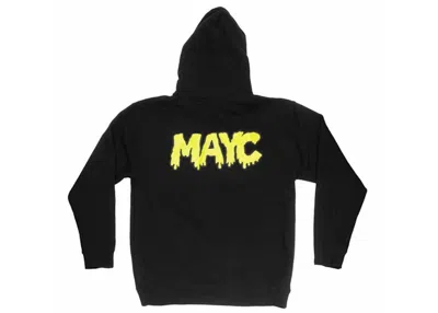 Pre-owned Mayc Men's  Mutant Ape Yacht Club Hoodie In Black/yellow