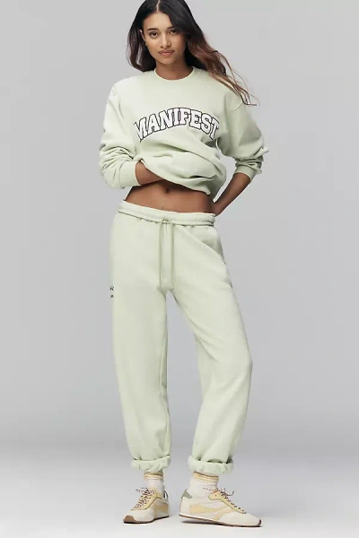 Mayfair Manifest Sweatpants In Green