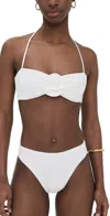 Maygel Coronel Alborozo Bikini Set Off White In Off White