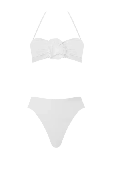 Maygel Coronel Alborozo Two Piece In Off White