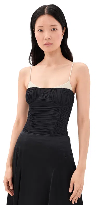 Maygel Coronel Aldor Bodysuit Antique/basalto In Black