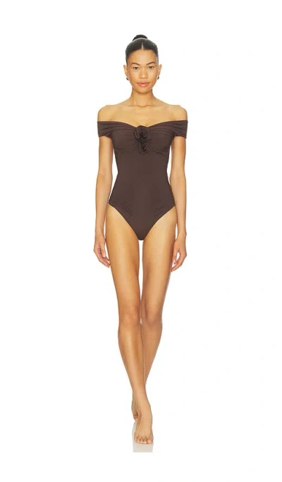 Maygel Coronel Aljibe One Piece In Brown