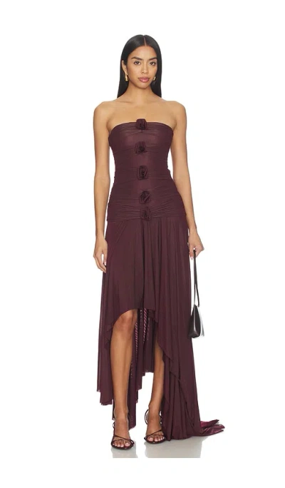 Maygel Coronel Andi 원피스 In Burgundy