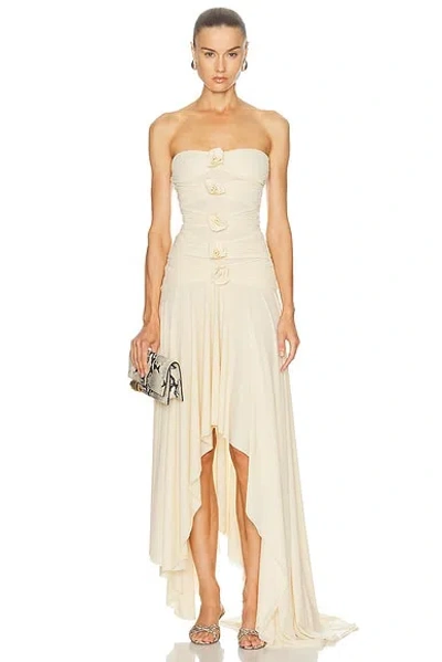 Maygel Coronel Andi Dress In Neutral