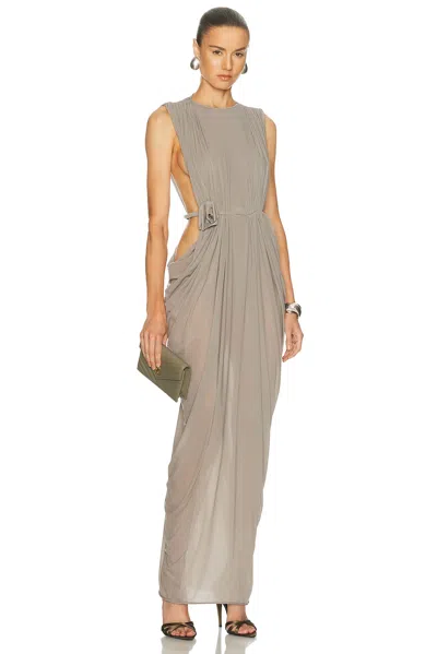 Maygel Coronel Baluarte Dress In Gray