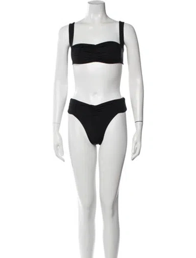 Pre-owned Maygel Coronel Bikini W/ Tags In Black