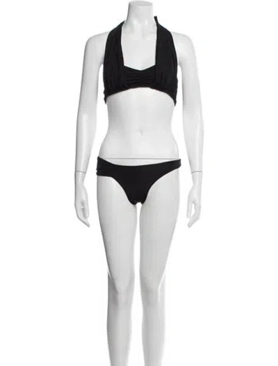 Pre-owned Maygel Coronel Bikini W/ Tags In Black