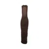Maygel Coronel Boquetillo Dress In Brown