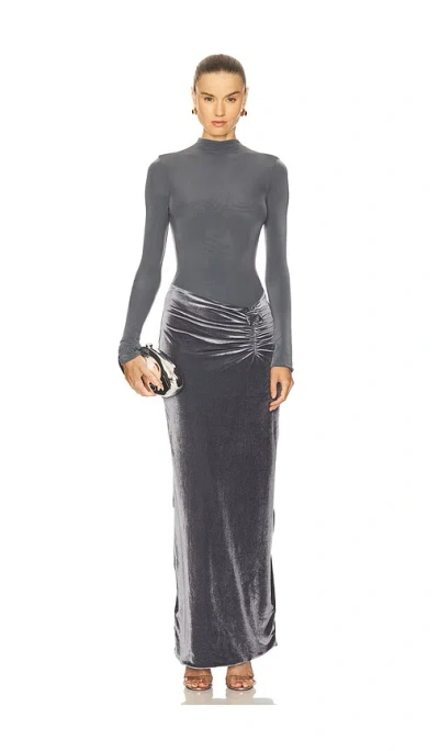 Maygel Coronel Borelli Dress In Gray
