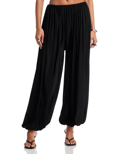 Maygel Coronel Boveda Cover Up Pants In Black
