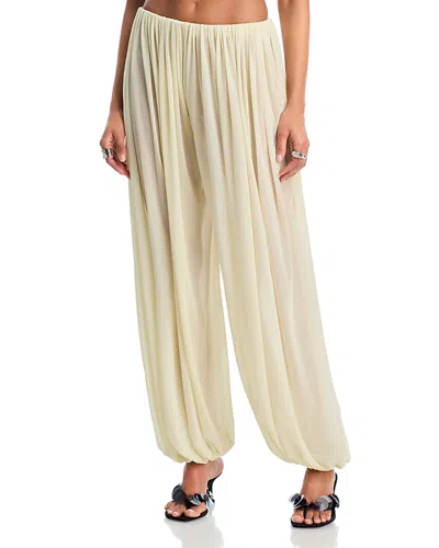 Maygel Coronel Boveda Cover Up Pants In Neutral