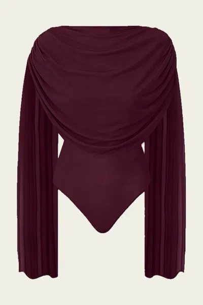 Maygel Coronel Burano One-piece In Vino In Burgundy