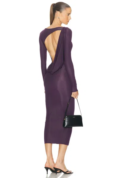 Maygel Coronel Candore Dress In Purple