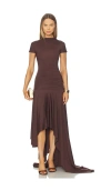 Maygel Coronel Midi-kleid Cardozo In Brown