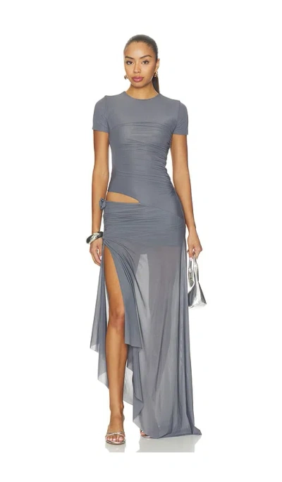 Maygel Coronel Celeste Dress In Blue