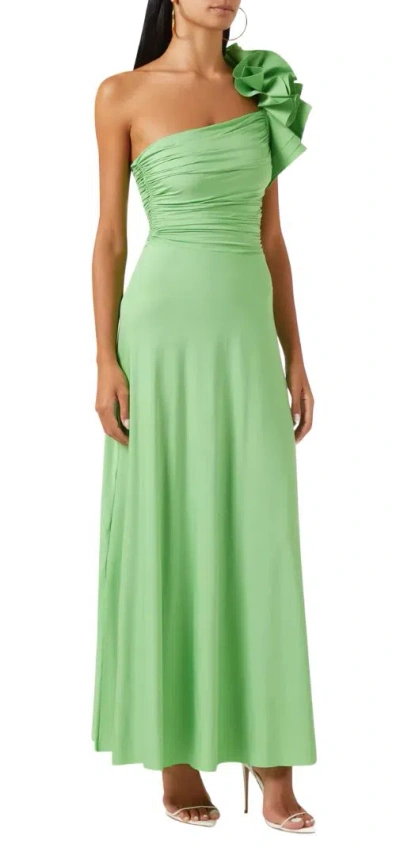 Pre-owned Maygel Coronel Celia Dress Green