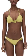 Maygel Coronel Chipi Bikini Set Oasis Green In Oasis Green
