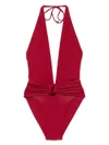 Maygel Coronel Ciprés Swimsuit In 红色
