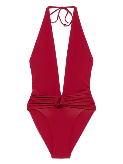 Maygel Coronel Ciprés Swimsuit In 红色